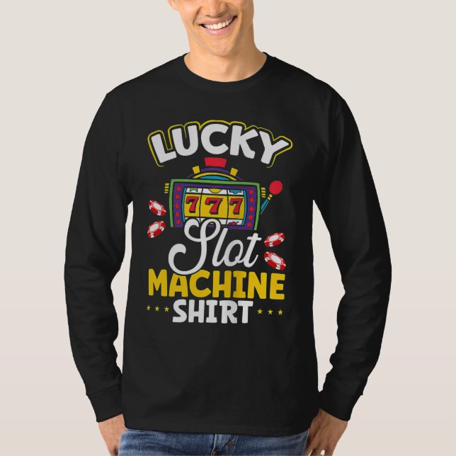 Backprint Lucky Slot Machine Tank Top (Vorderseite)