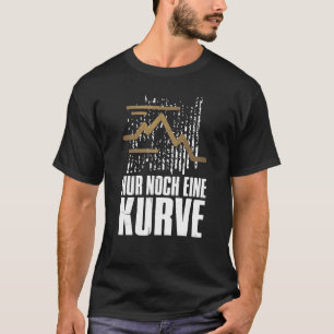 Backprint Noch eine Kurve Wandern und draußen T-Shirt