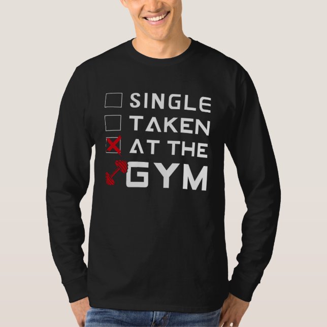 Backprint Single Taken Gym Forgiving Gym Training T-Shirt (Vorderseite)