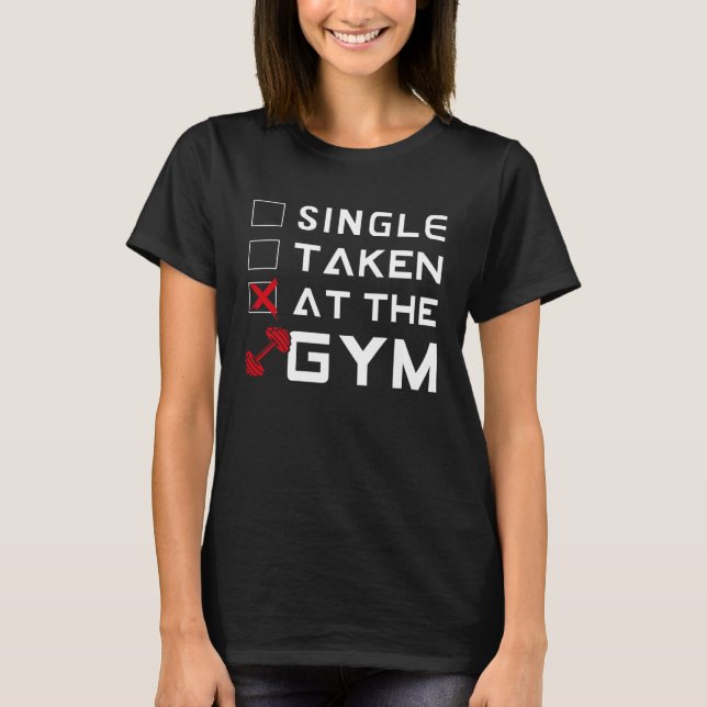 Backprint Single Taken Gym Forgiving Gym Training T-Shirt (Vorderseite)