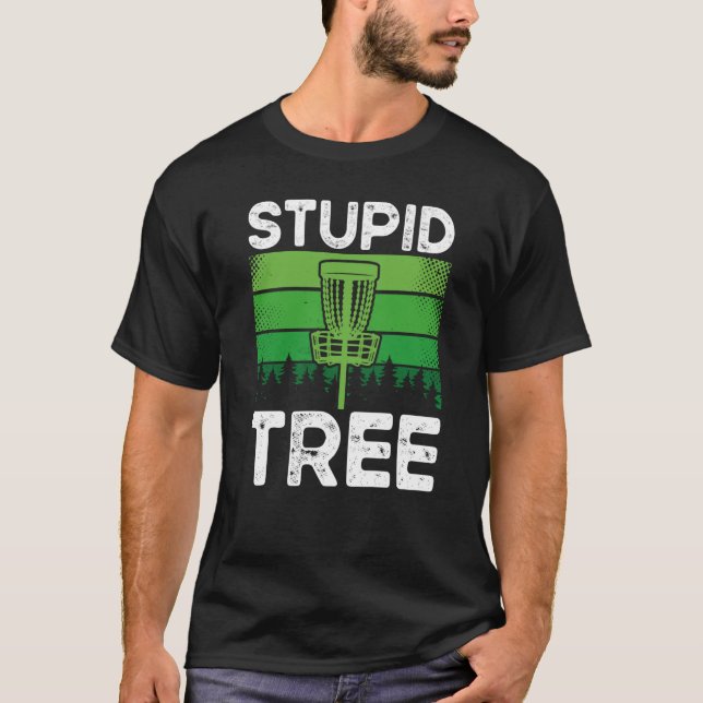 Backprint Stupid Tree Ultimate Frisbee T-Shirt (Vorderseite)