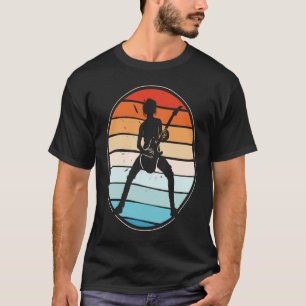 Backprint Vintag Retro Rock & Roll Music T-Shirt