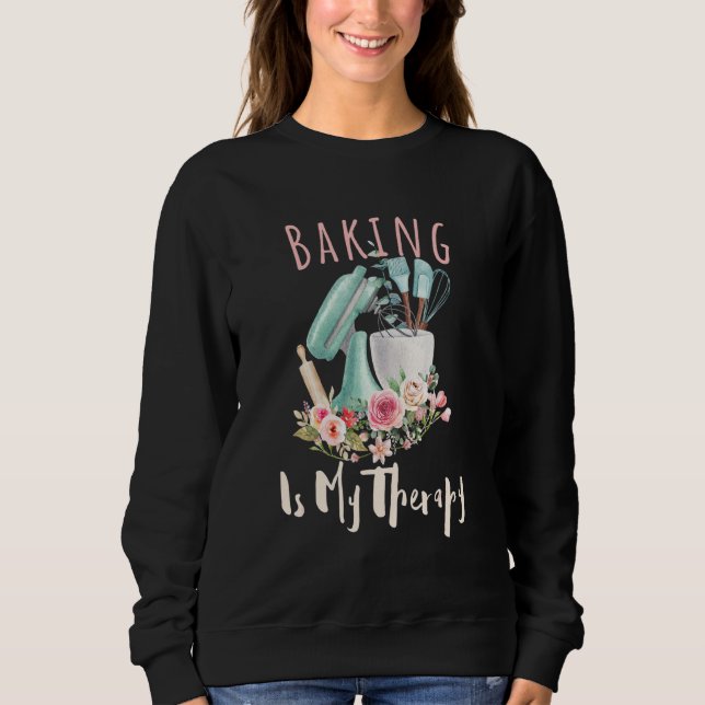 Backquote Cooles Backbacken 3 Sweatshirt (Vorderseite)