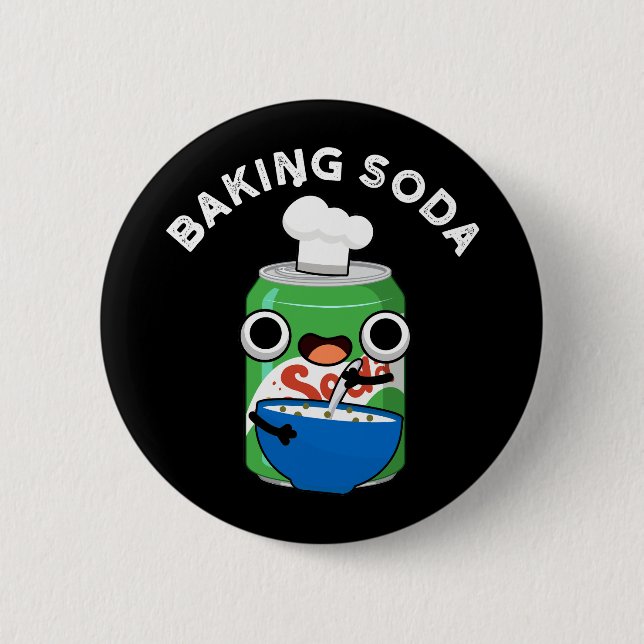Backsoda Funny Soda Pop Puff Dark BG Button (Vorderseite)