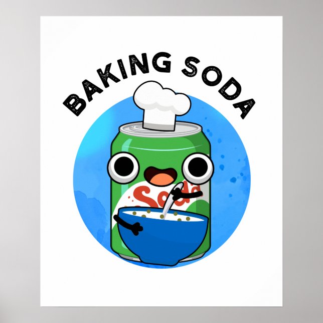 Backsoda Funny Soda Pop Puff Poster (Vorne)
