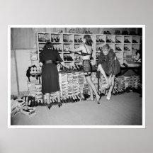 Backstage Mark Foy Fashion Show Circa 1947