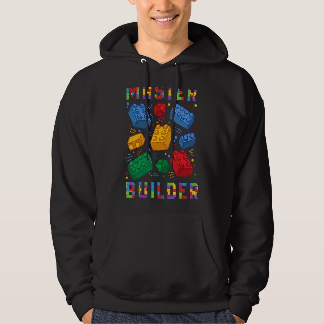 Backstein Builder blockiert Master Builder Brick G Hoodie (Vorderseite)
