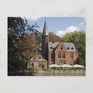 Backsteinkirche am Minnewater Postkarte