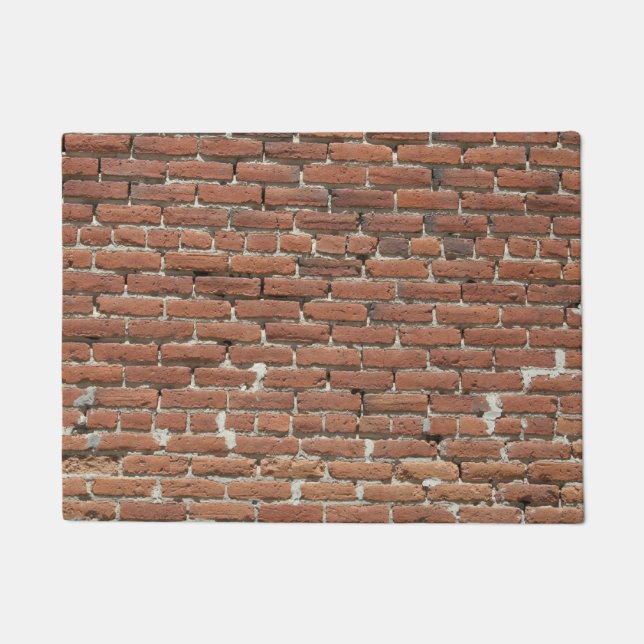 BACKSTEINMAUER FUßMATTE (Vorderseite)