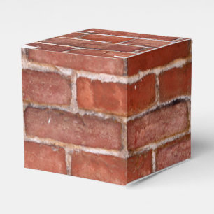 Backsteinmauer Geschenkschachtel