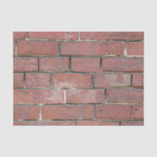 Backsteinmauer-Muster Seidenpapier