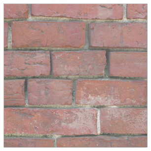 Backsteinmauer-Muster Stoff