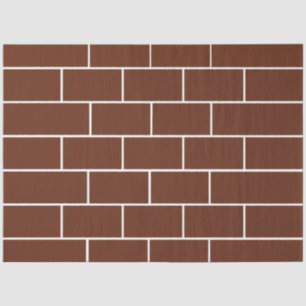 Backsteinmauer  seidenpapier
