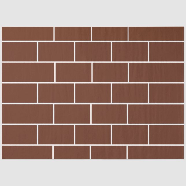 Backsteinmauer  seidenpapier (Vorderseite)