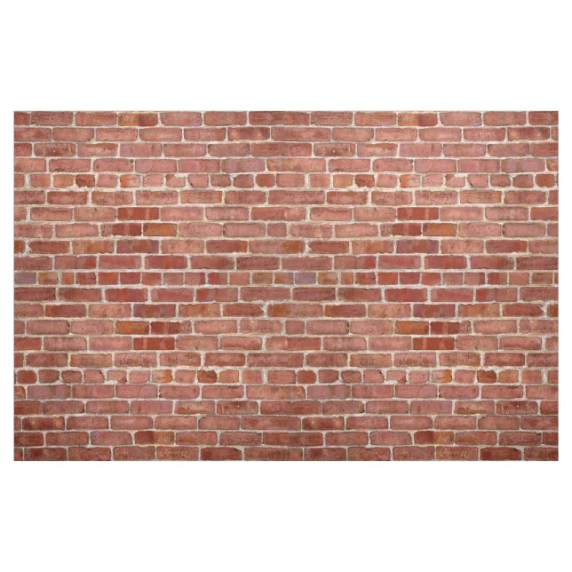 Backsteinmauer Stoff (Fat Quarter (45,7 x 55,9 cm))