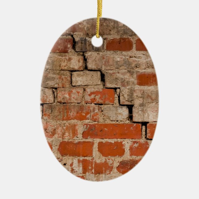 Backsteinwand Keramik Ornament (Vorne)