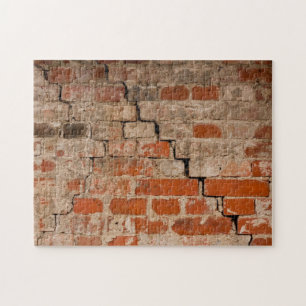 Backsteinwand Puzzle