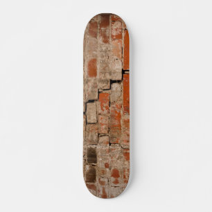Backsteinwand Skateboard