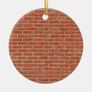 Backsteinwandbeschaffenheit Keramikornament