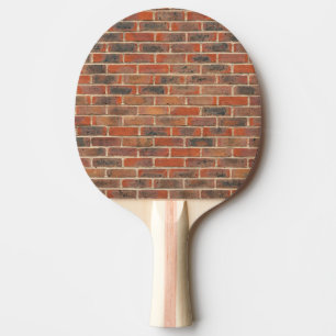 Backsteinwandstruktur Tischtennis Schläger