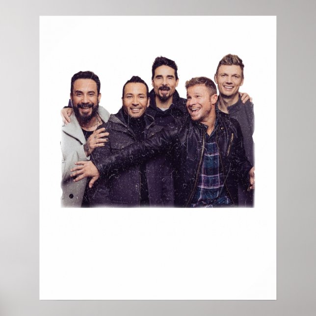 Backstreet Boys Vintage Poster (Vorne)