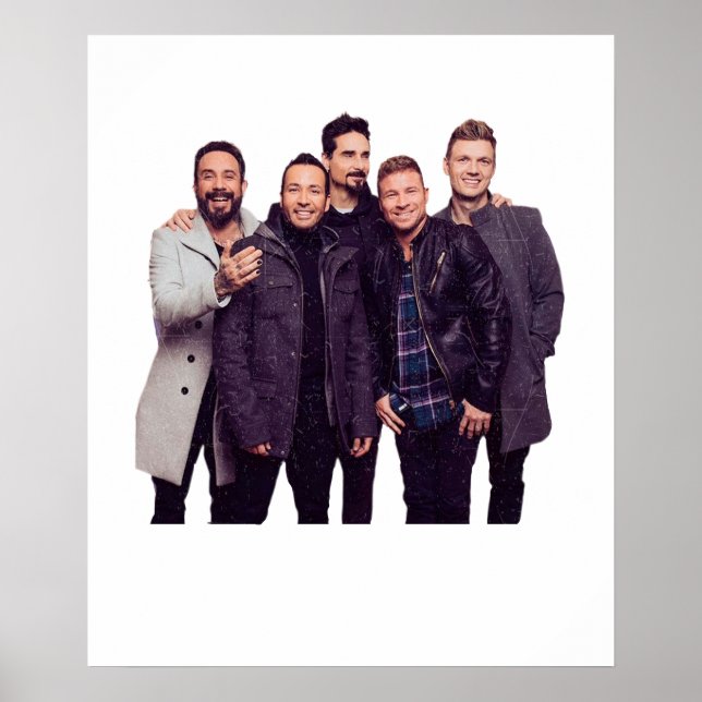Backstreet Boys vintaget Poster (Vorne)