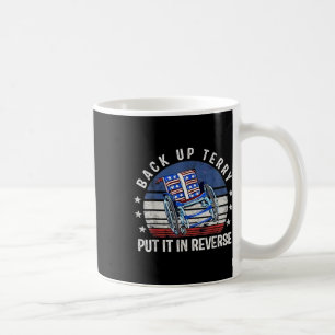 Backup Terry setzen es in umgekehrter Vintagen lus Kaffeetasse