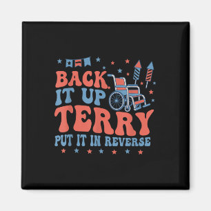 Backup Terry setzen Sie es in umgekehrte Feuerwerk Magnet