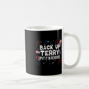 Backup Terry Shirt setzen es in umgekehrter Funny Kaffeetasse