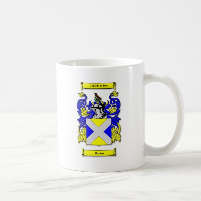 Backus Wappen Tasse (Rechts)