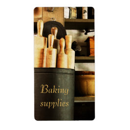 Backvorräte für kundenspezifische Containerkennzei