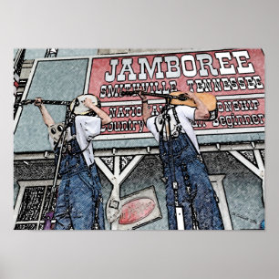 Backwards Bluegrass Poster