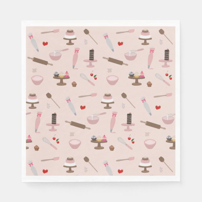 Backwaren & Kochen Backwaren Kochen Serviette (Vorderseite)