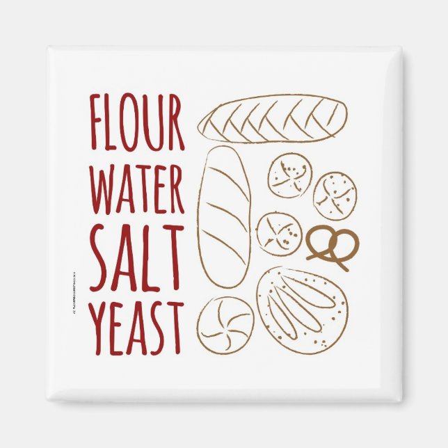 Backwaren Magnet (Vorne)