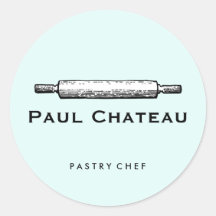 Backwaren Rollbäckerei Button blass blau