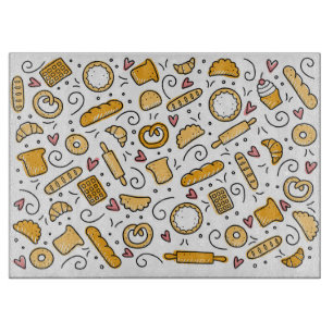 Backwaren Schneidebrett