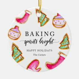 Backwaren Spirituosen Bright Backen Party Einfach Keramik Ornament