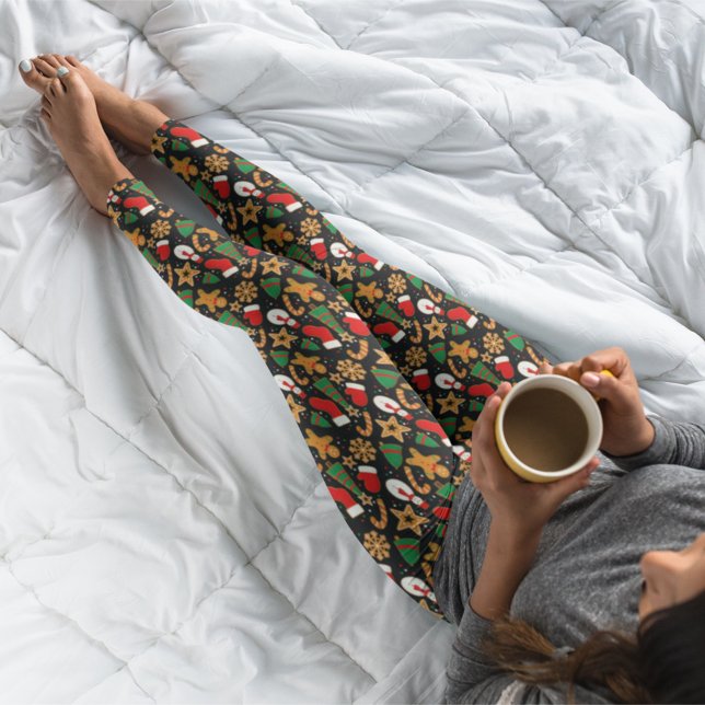 Backwaren Spirituosen Bright Lebkuchen Weihnachtsk Leggings (Von Creator hochgeladen)