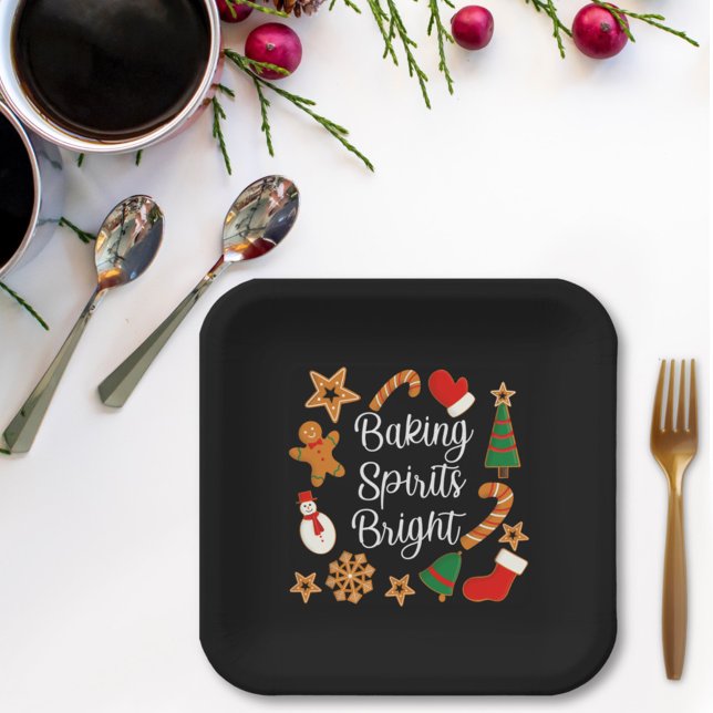 Backwaren Spirituosen Bright Lebkuchen Weihnachtsk Pappteller (Von Creator hochgeladen)