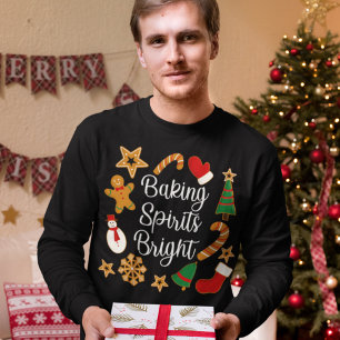 Backwaren Spirituosen Bright Lebkuchen Weihnachtsk T-Shirt