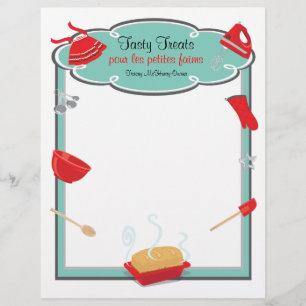 Backwaren und Flyer Backwaren Backwaren