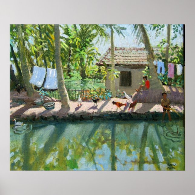 Backwater Indien Poster (Vorne)