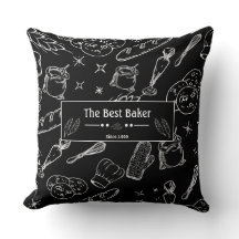 Backwerkzeuge und Lebensmittel Schwarz-weiß person