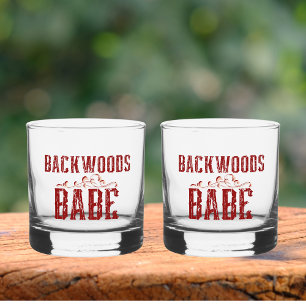 Backwoods-Babe-Whiskeyglas-Set Whiskyglas