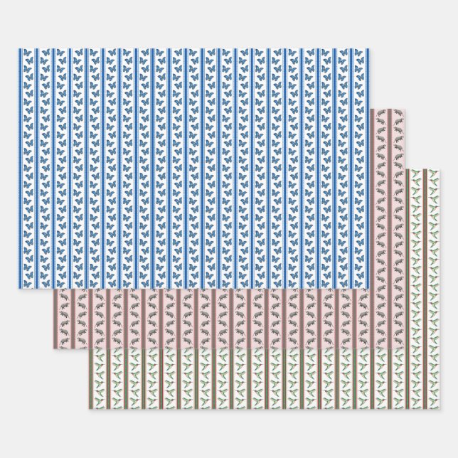 Backyard Animals Wrapping Paper Geschenkpapier Set (Set)