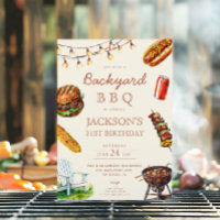 Backyard Barbecue GRILLEN Sommer Geburtstagsparty