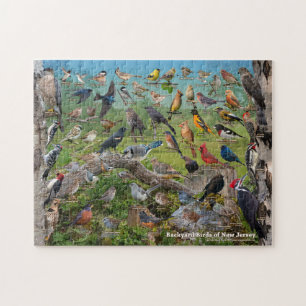 Backyard Birds of New Jersey Puzzle