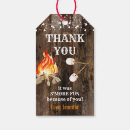 Backyard Bonfire Geschenkanhänger