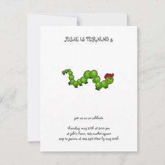 Backyard-Buggyen ・ Raupe mit Red Hat Einladung