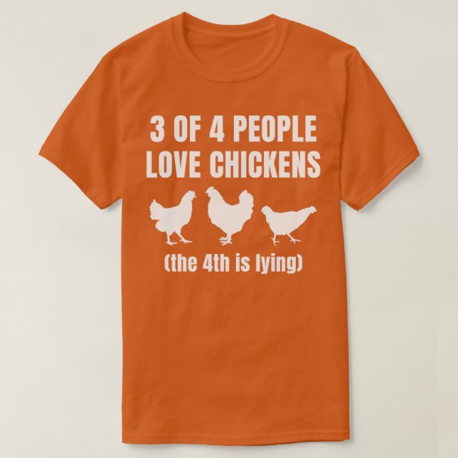 Backyard Chicken Bauer Funny Chicken Lover5 T-Shirt (Design vorne)